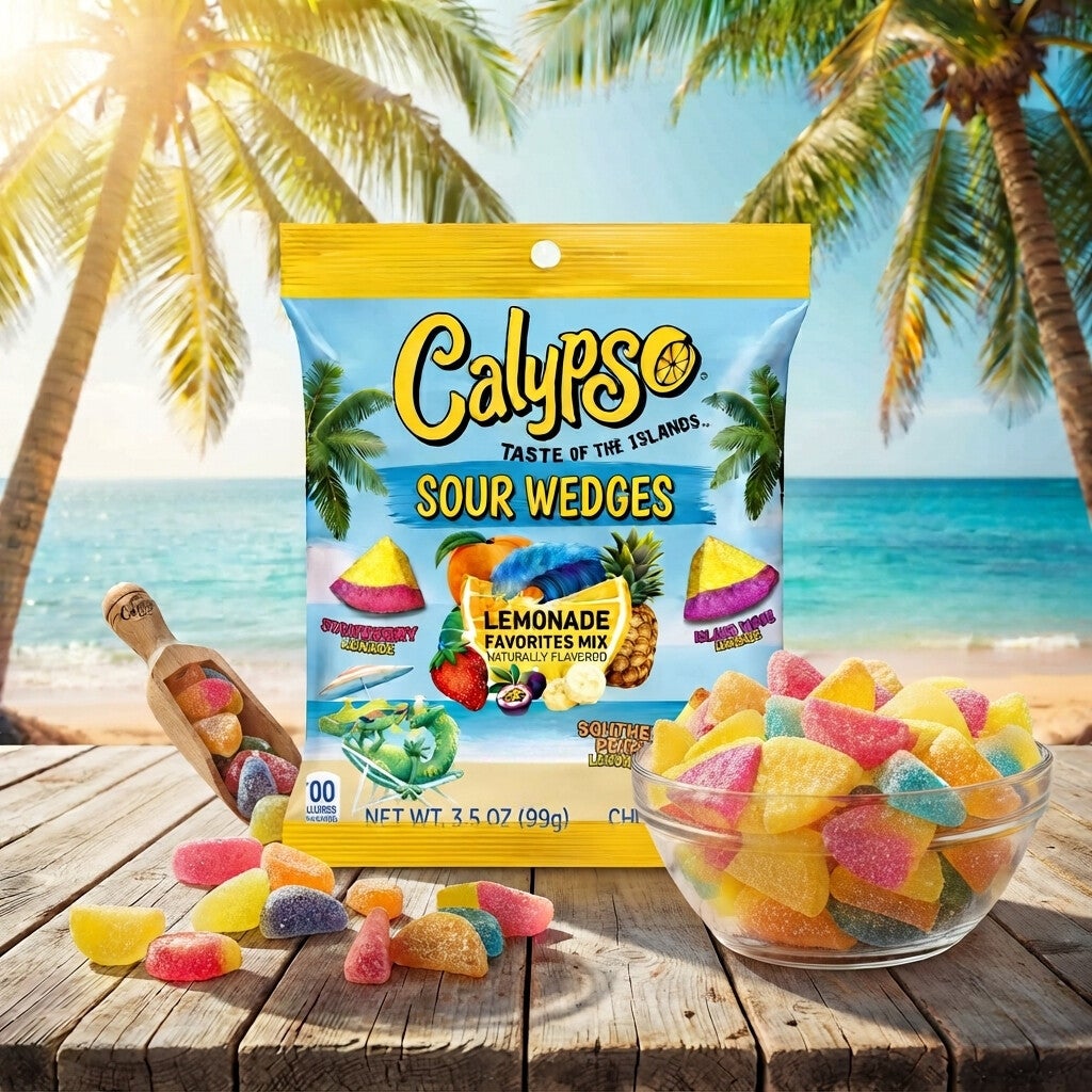 Calypso Sour Wedges - Lemonade