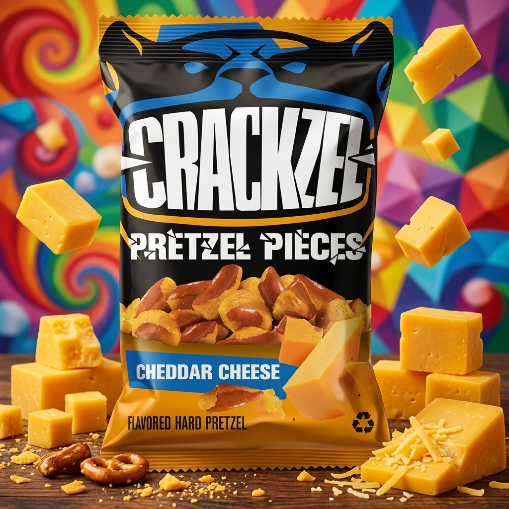 Crackzel Cheddar Cheese 85g