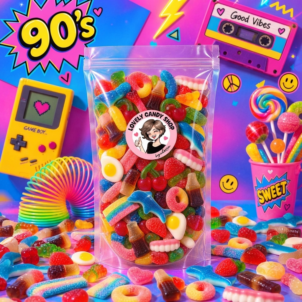 Retro Fruchtgummi-Mix 500g