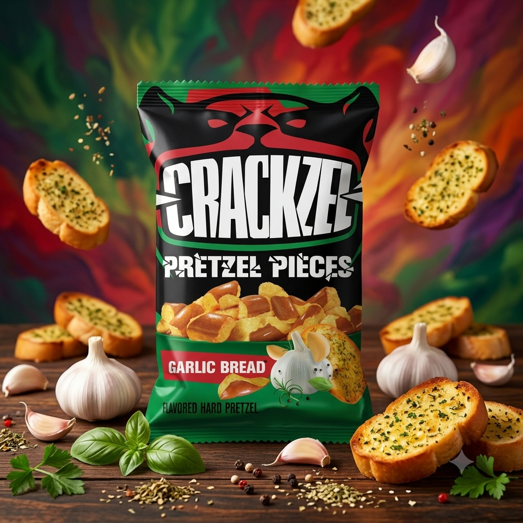 Crackzel Garlic Bread 85g