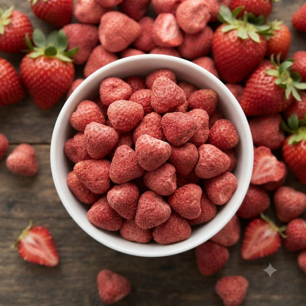 Erdbeeren (ganz) gefriergetrocknet 30-35g