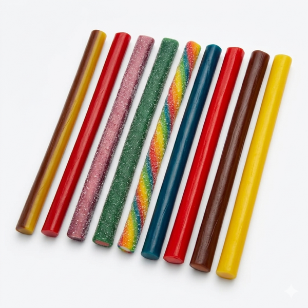 Fruchtgummi-Stangen