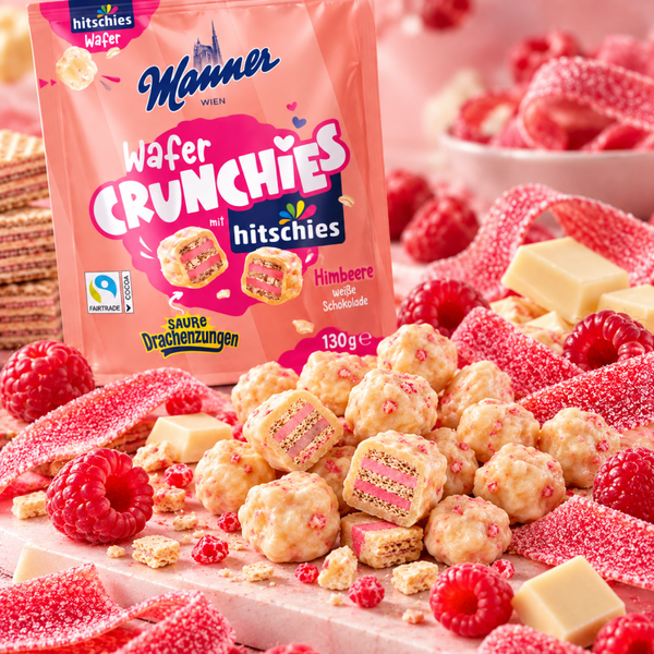 Manner Wafer Crunchies mit hitschies 130g