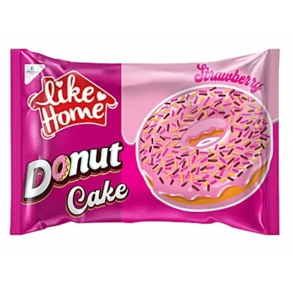 Donut-Kuchen mit Erdbeergeschmack 40g