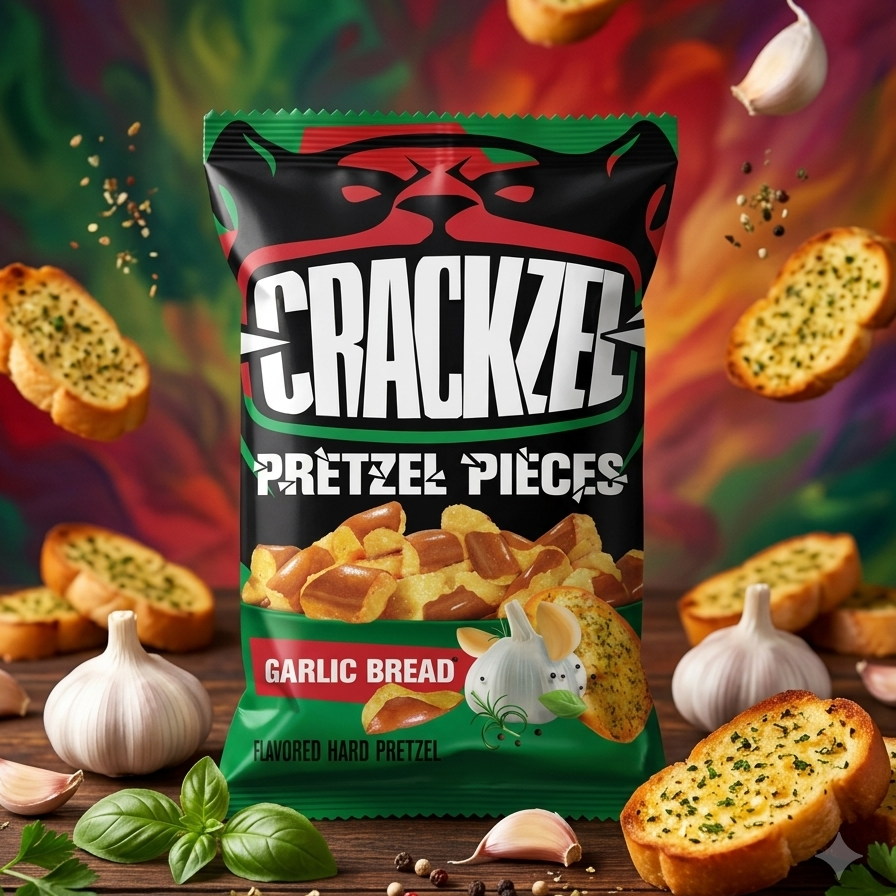 Crackzel Garlic Bread 85g