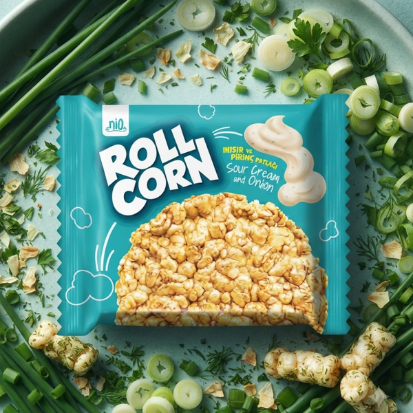 NIO Roll Corn – Sour Cream & Onion (30g)
