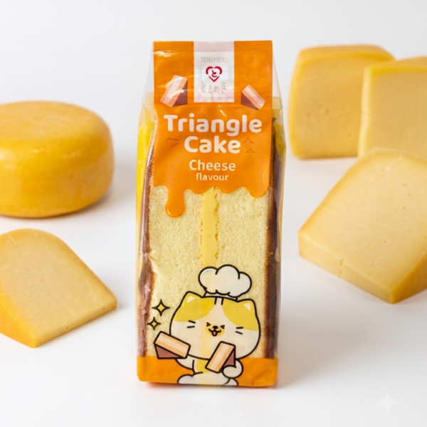 Tokimeki Triangle Sponge Cake Cheese (90g)
