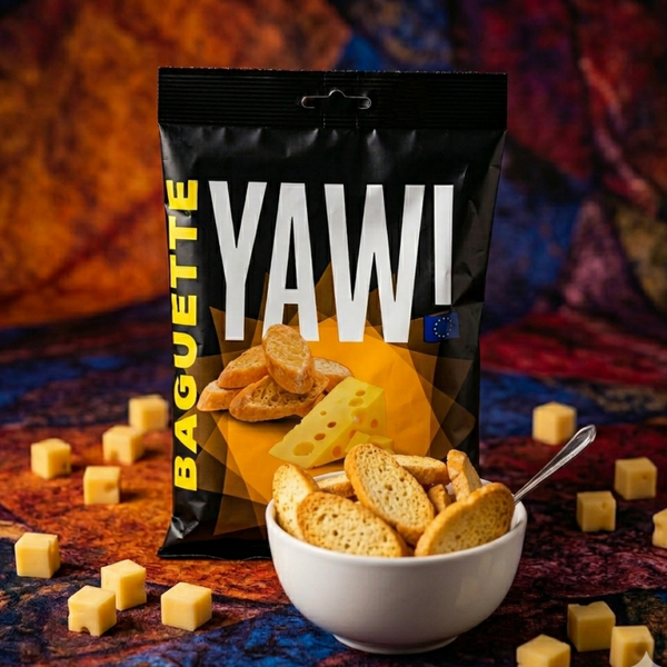 YAW! Baguette Snack Cheese 50g