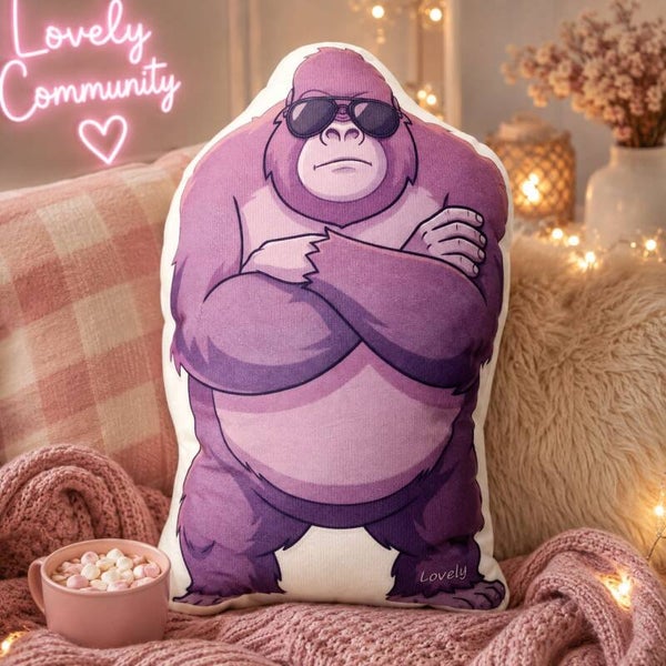 🦍 Jackley Kuschelkissen