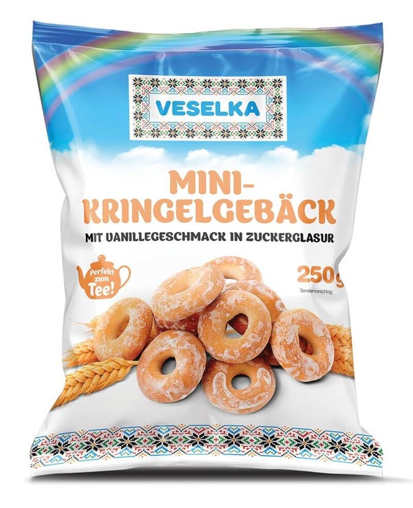 Veselka Mini-Kringelgebäck 250g