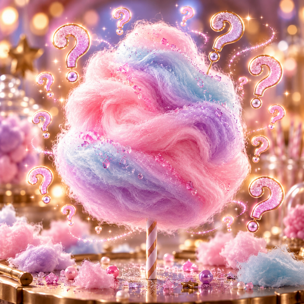 selbstgemachte Zuckerwatte 40g - MYSTERY