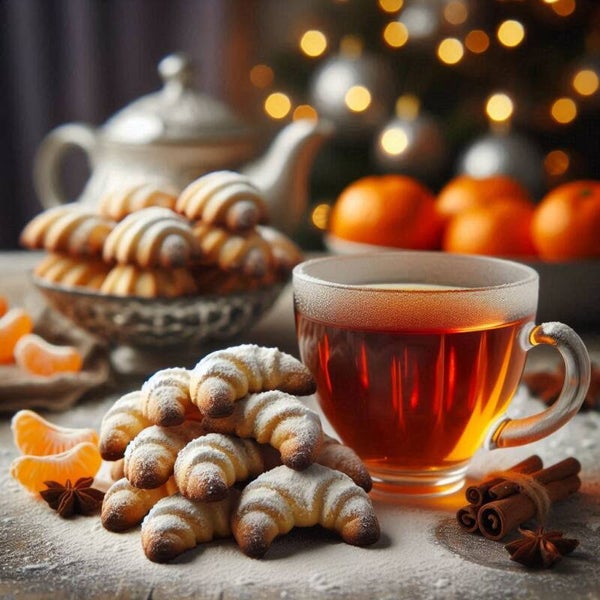 Früchteteemischung Mandarine/Vanillekipferl 100g