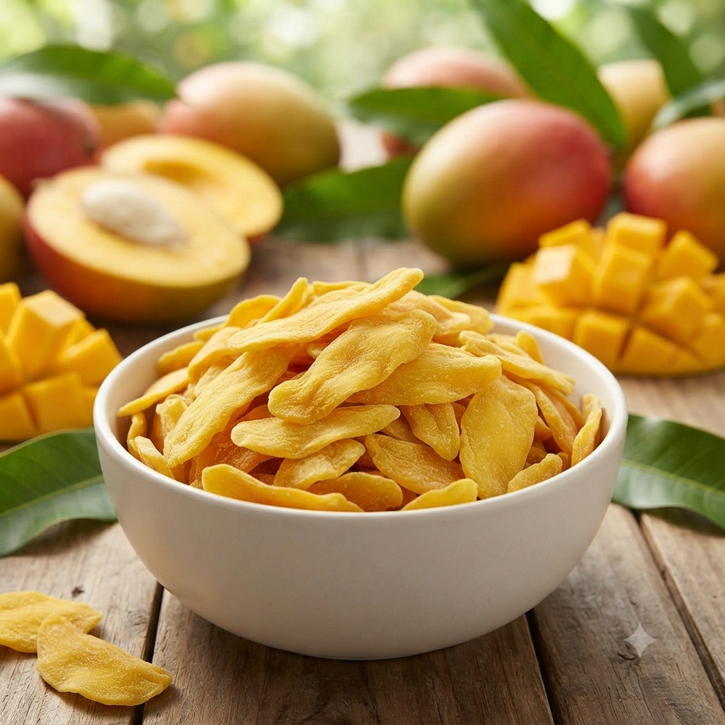 Mangoscheiben gefriergetrocknet 40g