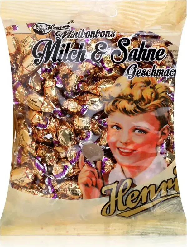 Henri - Minibonbons Milch & Sahne 250g