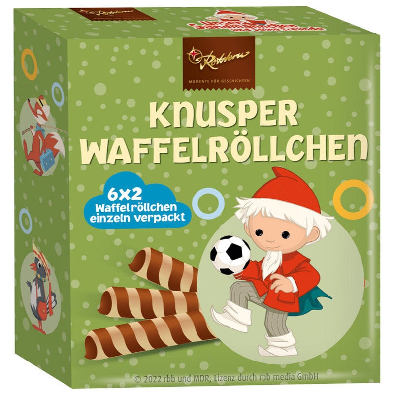 Rotstern Sandmann Knusperröllchen (45g)