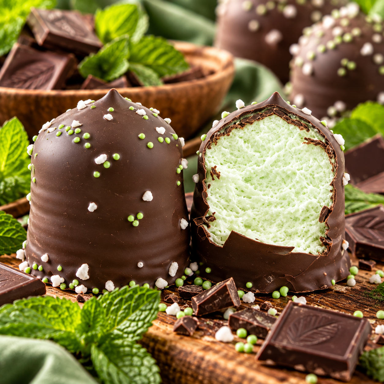 Schaumküsse After Eight
