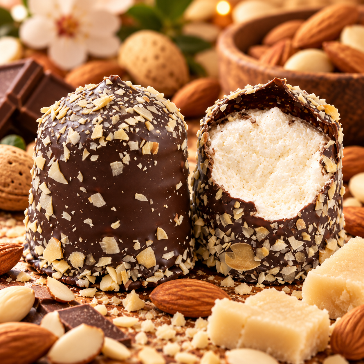 Schaumküsse Marzipan