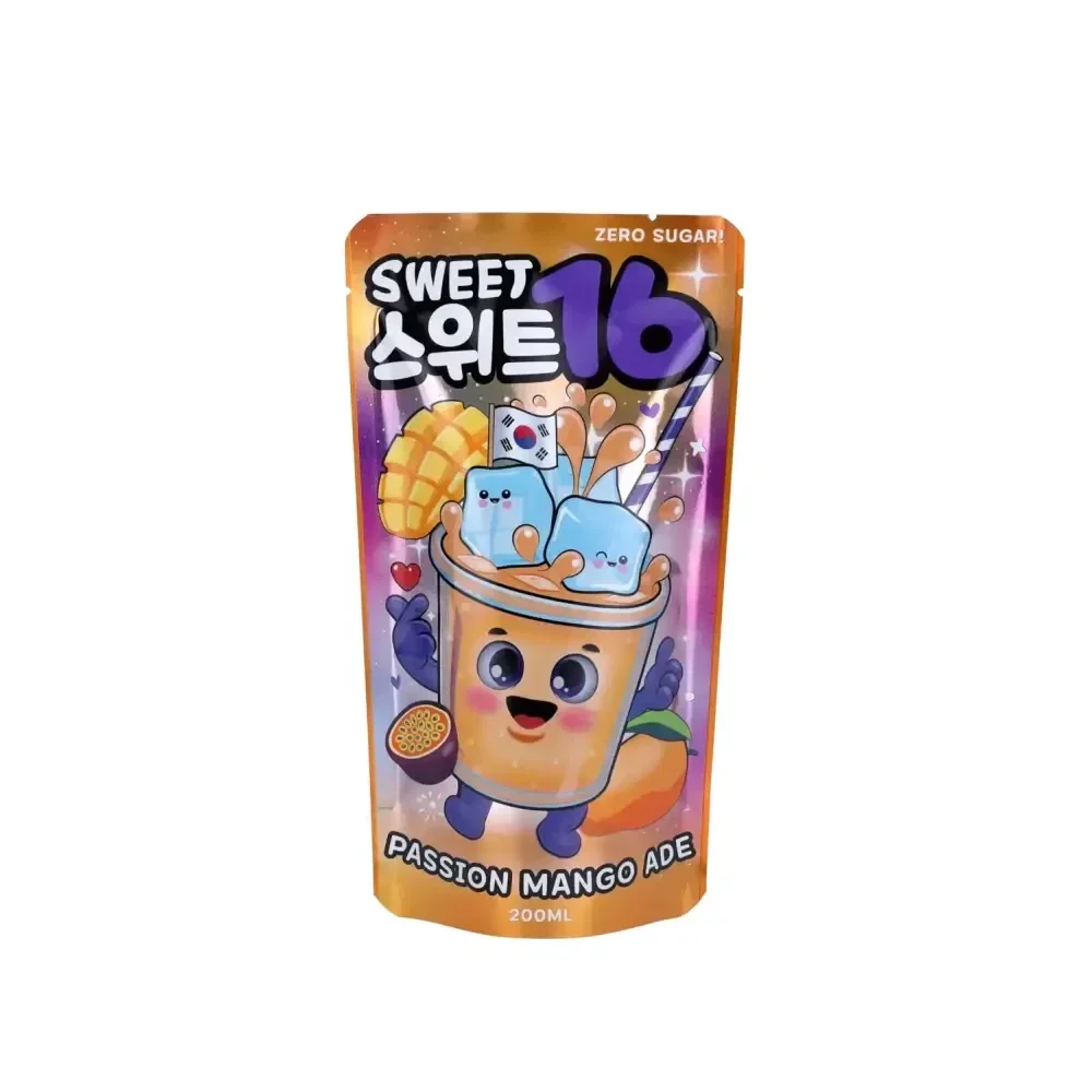 Sweet16 - Passion Mango Ade Zero 200ml