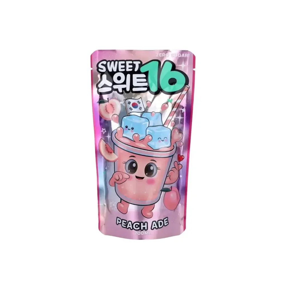 Sweet16 - Peach Ade Zero 200ml