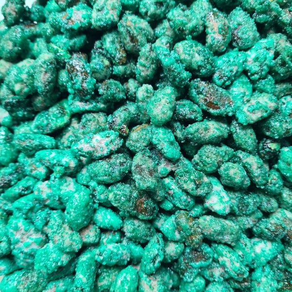 gebrannte Mandeln mit Waldmeistergeschmack 100g