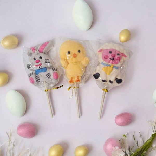 Marshmallow Lamm-Lolli