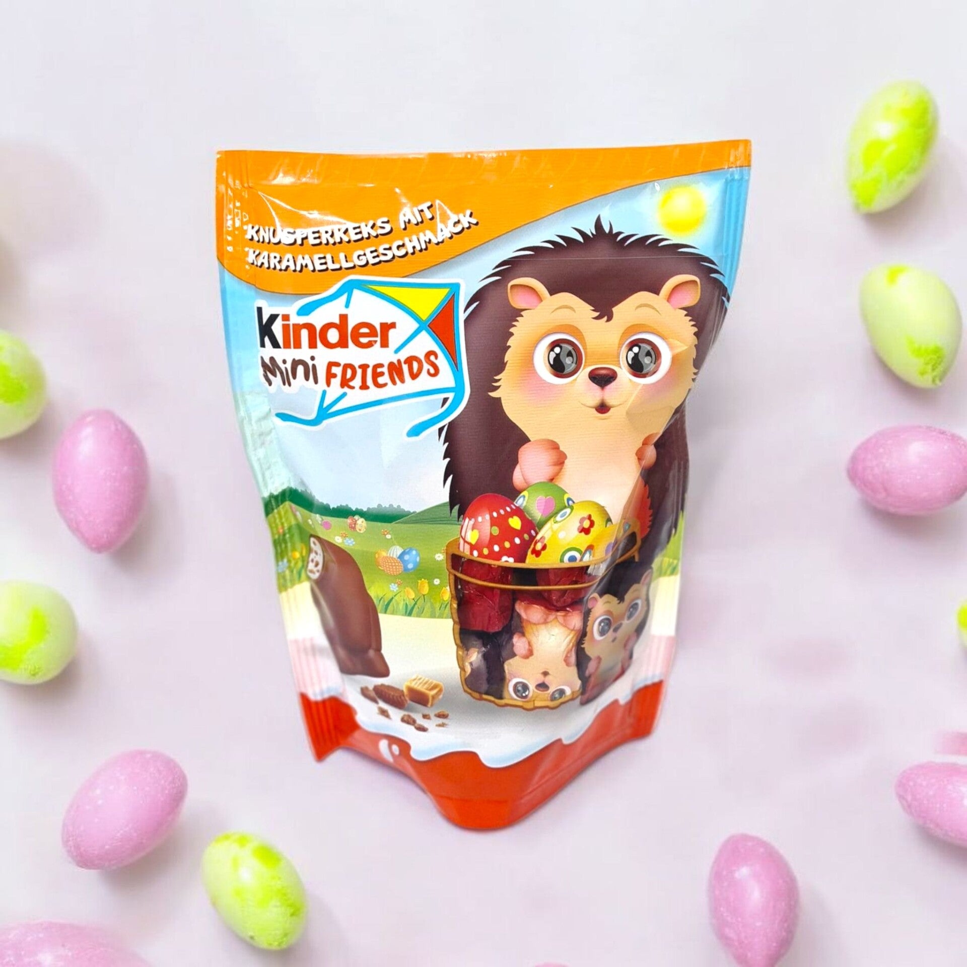 Ferrero kinder Mini Friends Knusperkekse mit Karamellgeschmack 122g ... Ferrero kinder Mini Friends Knusperkekse mit Karamellgeschmack 122g ...