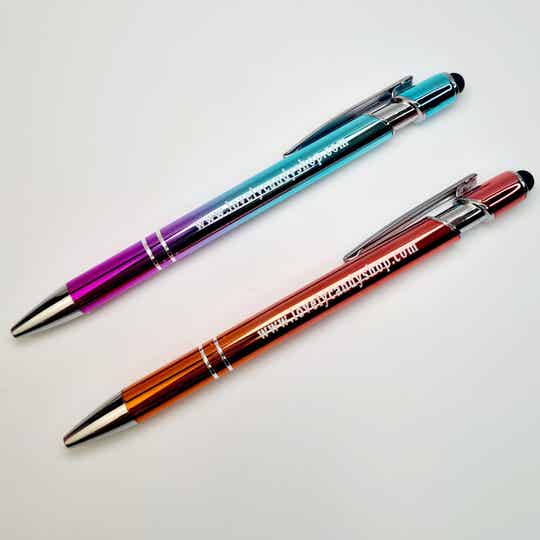 Kugelschreiber zweifarbig mit Touchscreen-Spitze