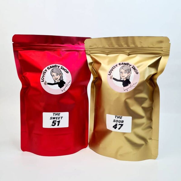 FRUCHTGUMMI-MIX   The Sweets 51 & The Sour 47