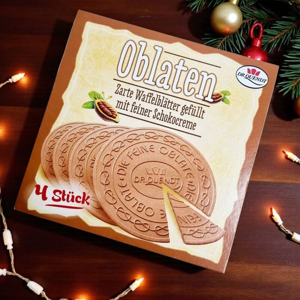 Oblaten Schokocreme 4er