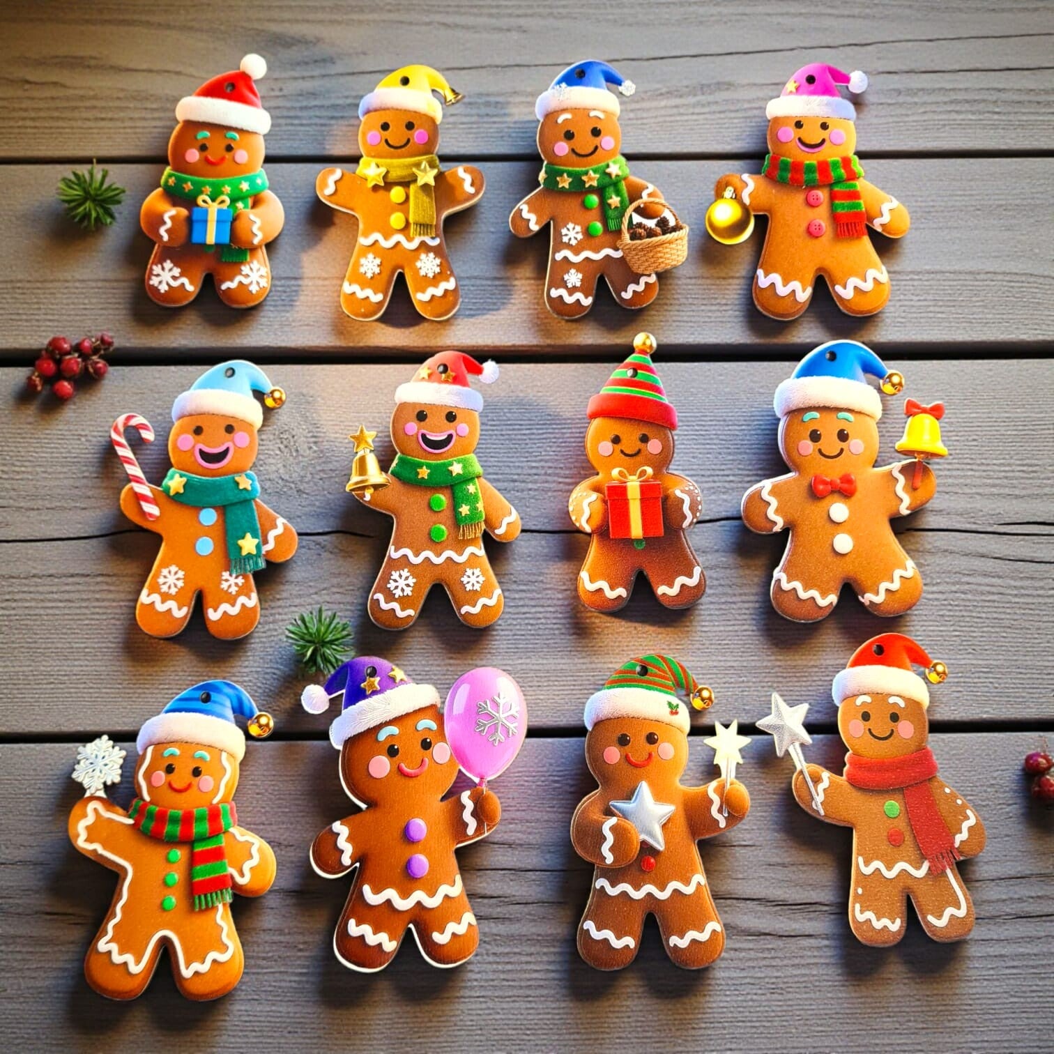 Baumanhänger Baumschmuck Lebkuchen