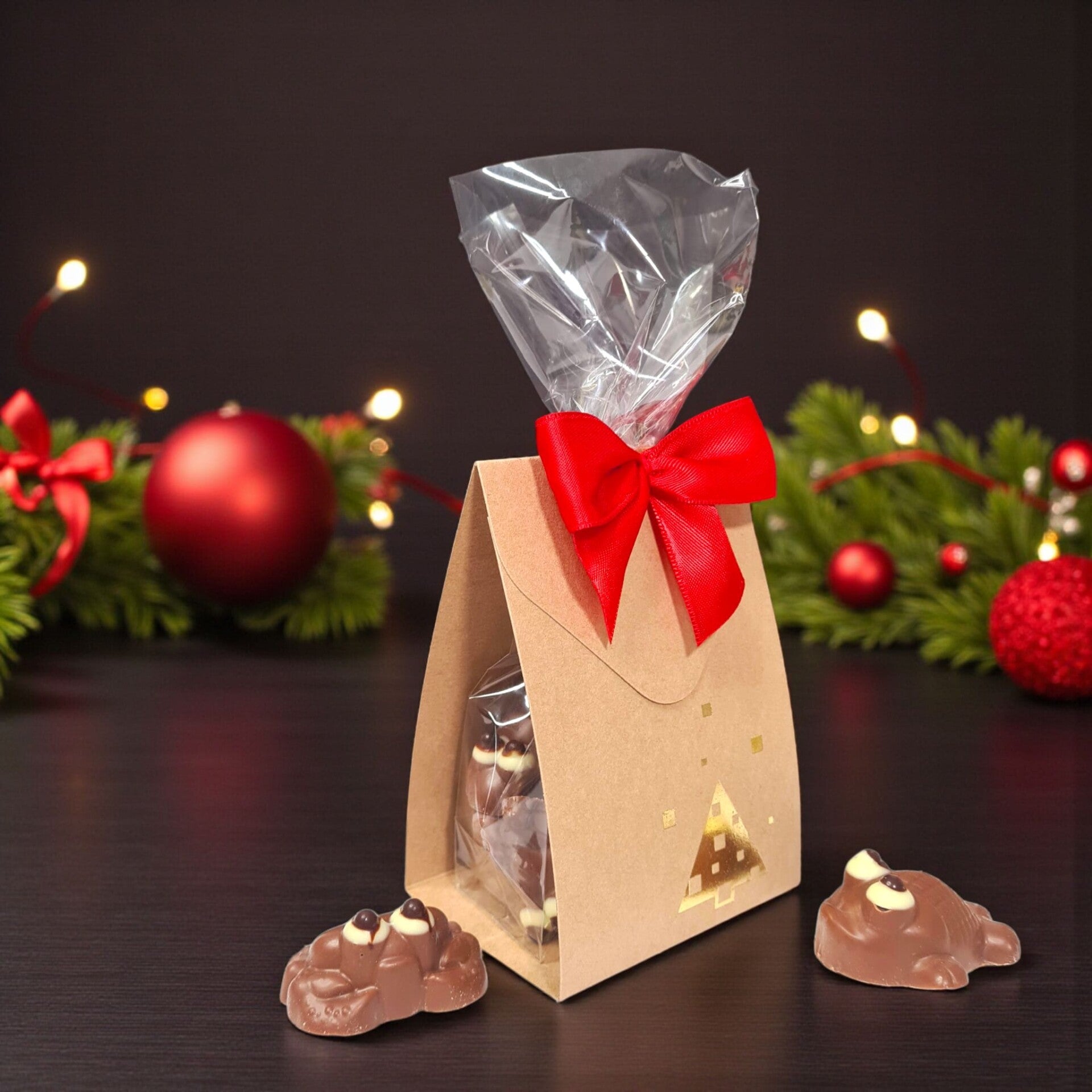 Schokoladenpralinen Meerestiere