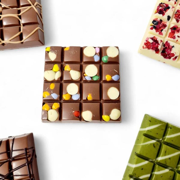 Deluxe-Schoko-Quadrat 100g Smarties