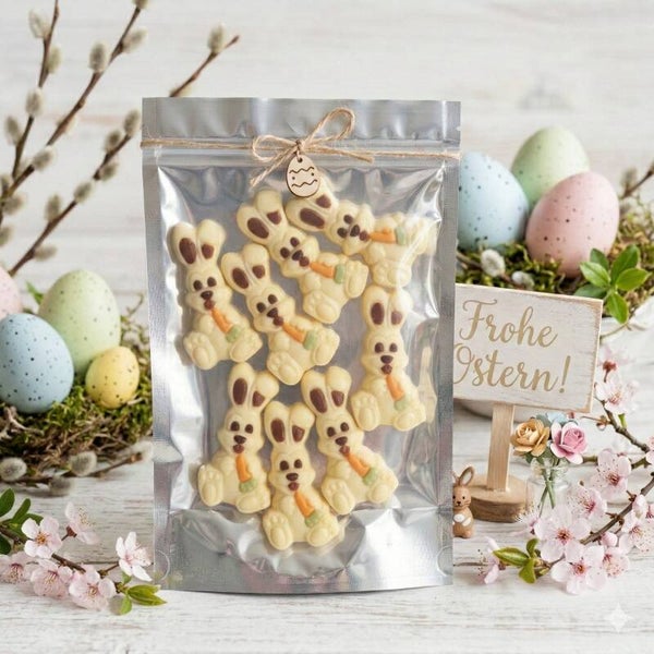 Osterhase weiß (8 Stück)