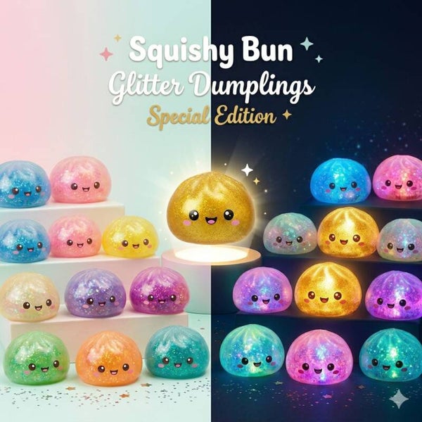Mystery Squishy Dumpling „Sugar Edition“ - Anti-Stress-Ball