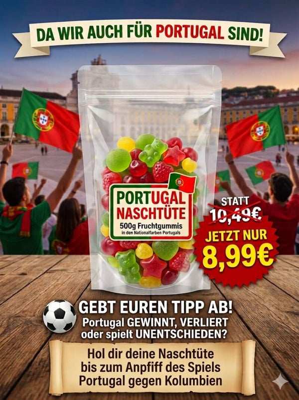 Portugal Naschtüte 500g