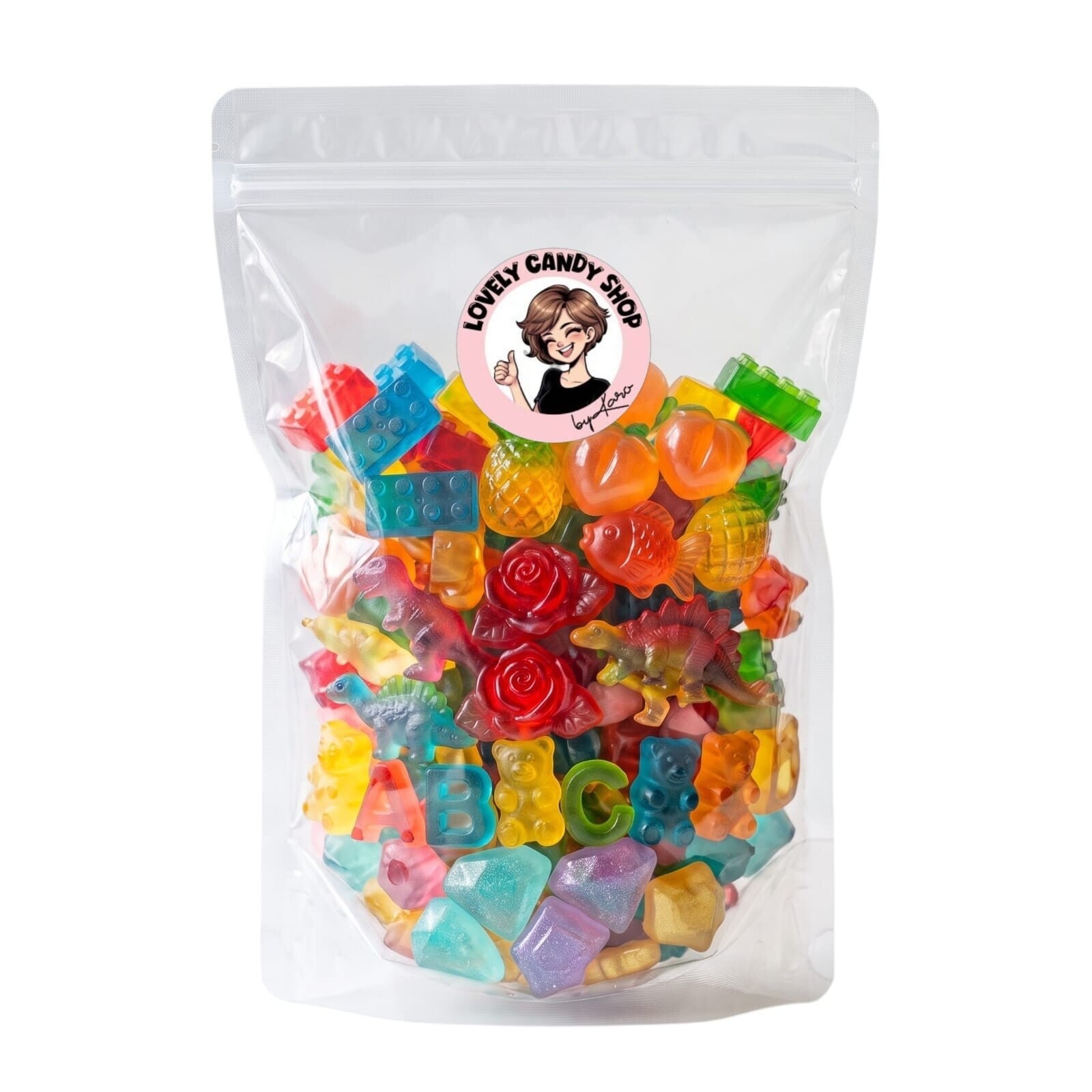 4D-Fruchtgummi-Mix 600g