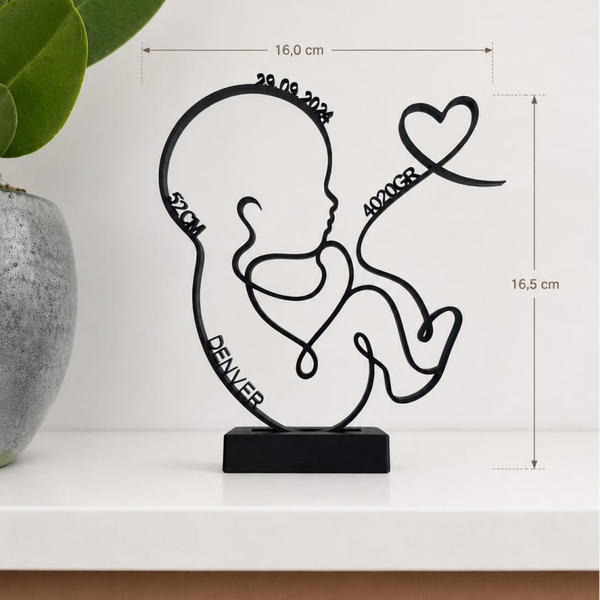 Silhouet | geboorte gegevens