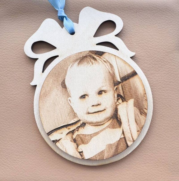 Houten kerstbal | foto