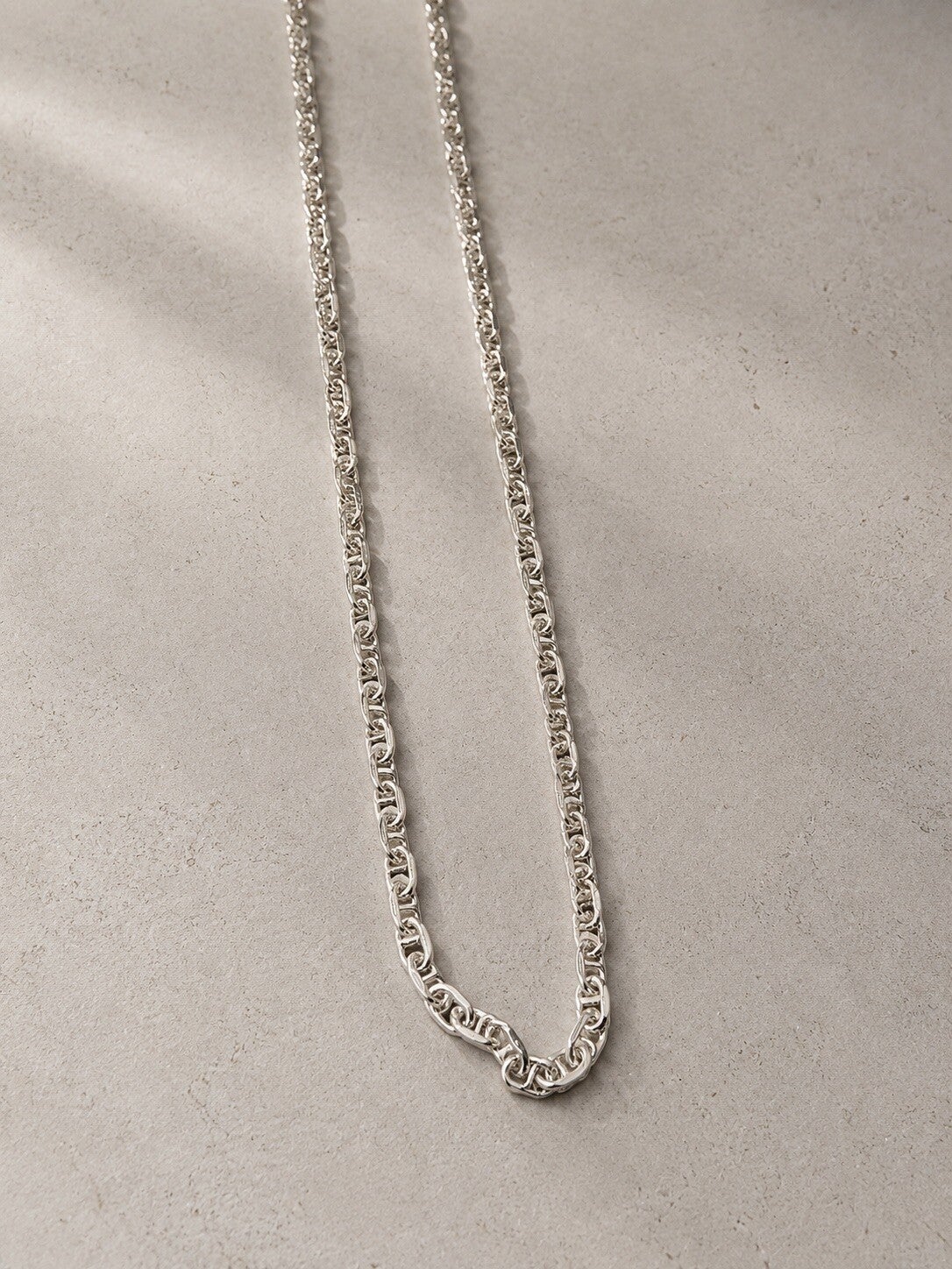 Marina schakel ketting 75cm