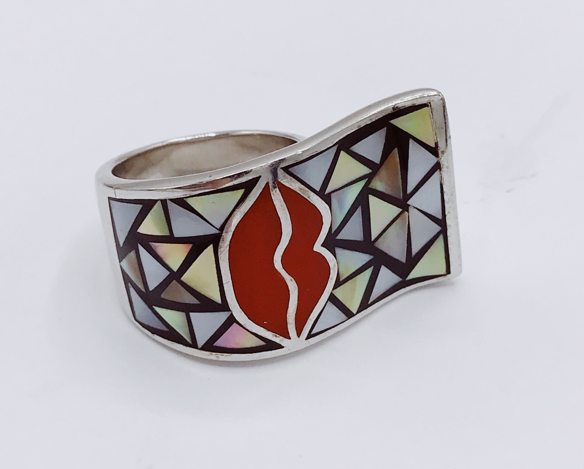 Ring " Hot lips "