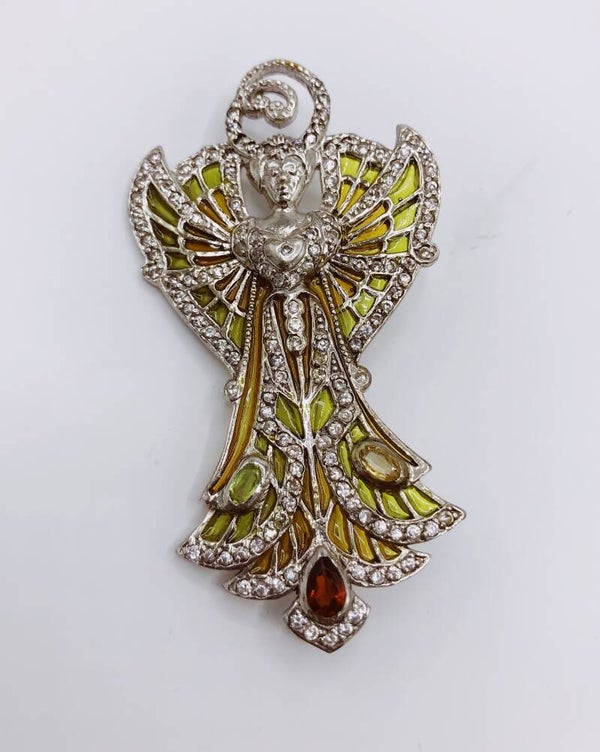 Engelen broche