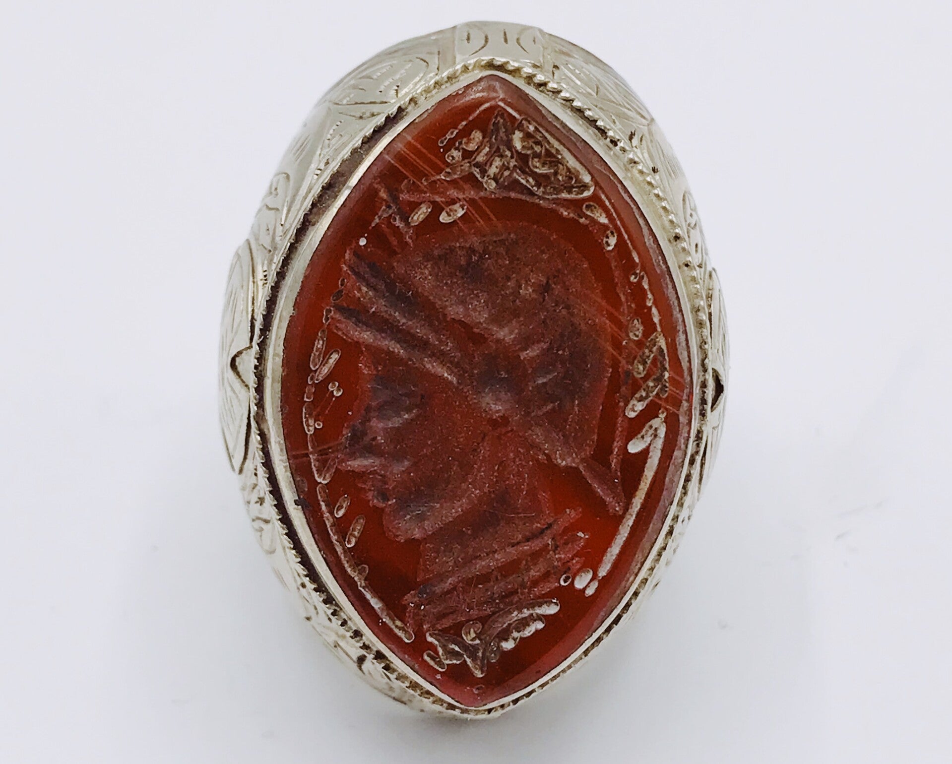 Perzische zilveren ring