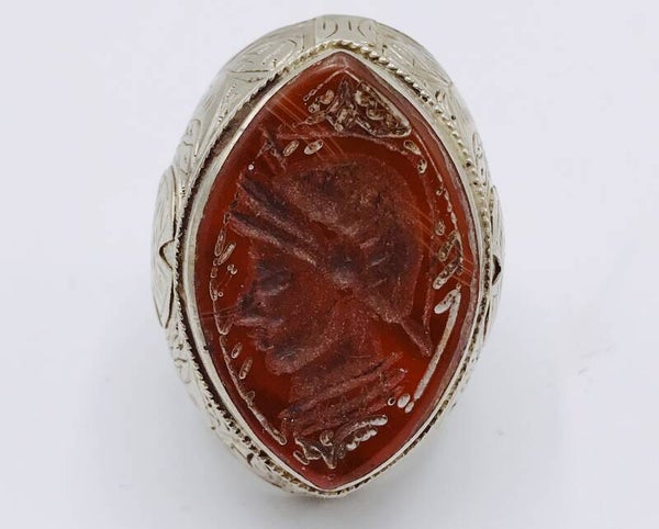 Perzische zilveren ring