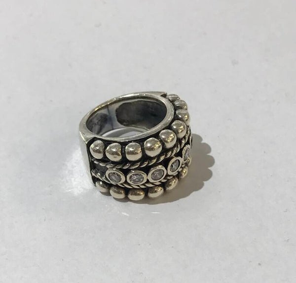 multi band statement ring