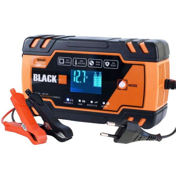 MA-5905427502692] Akkulaturi 12V/24V max. 8A, Black