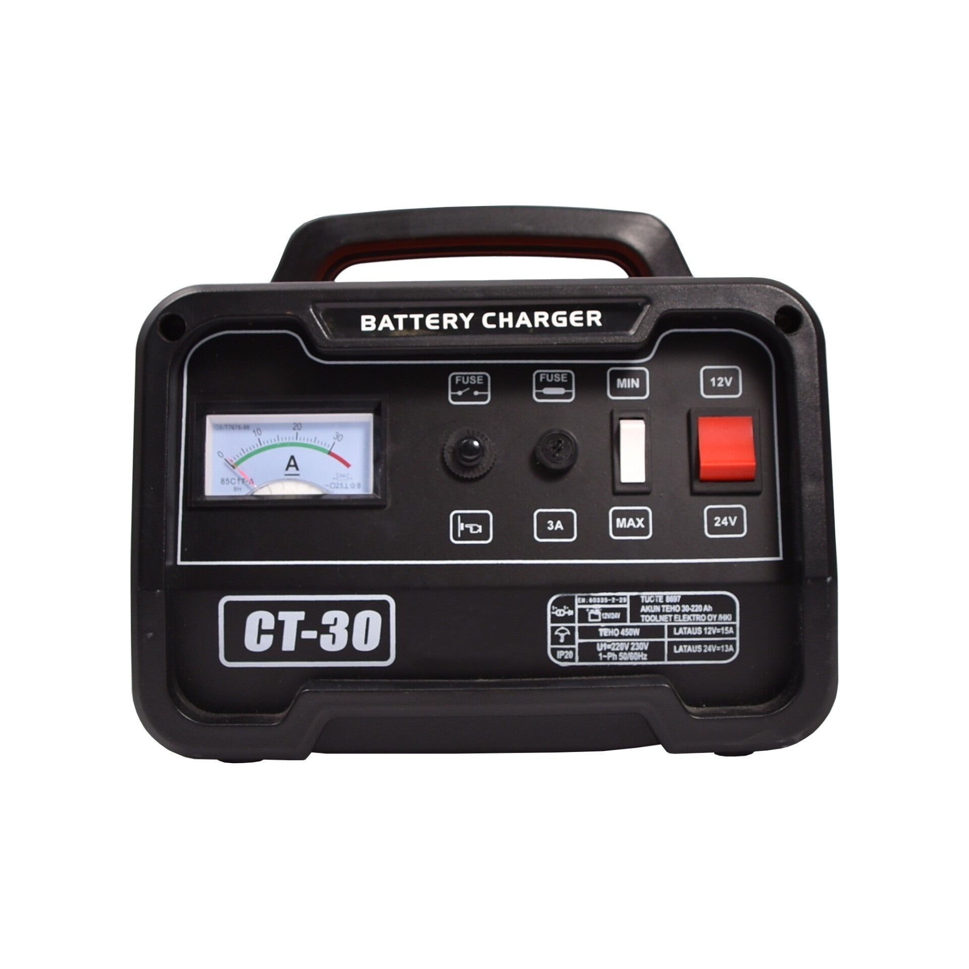 Akkulaturi 30A  12/24V