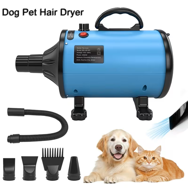 Hiustenkuivaaja koiralle ja kissalle