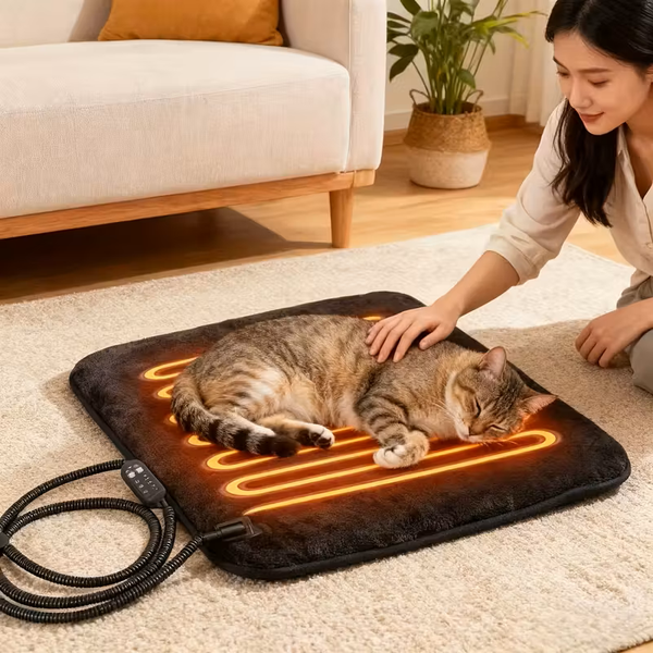 Lämmityspatja lemmikille  USB-ladattava 5V /10W