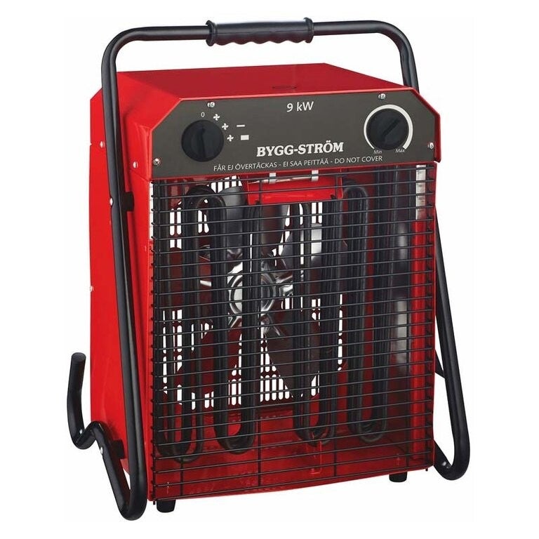 Lämpöpuhallin 9kW 400V IP44 siirettävä 9000 R  9kW 400V IP44 siirettävä