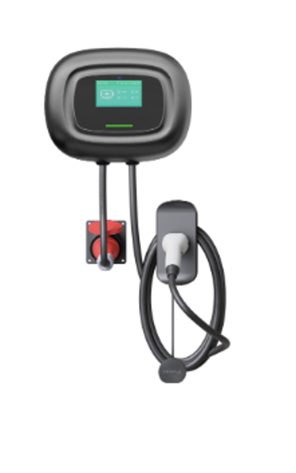 ÄLYKÄS -latausasema type2  22kW 32A/400V + WiFi 4G